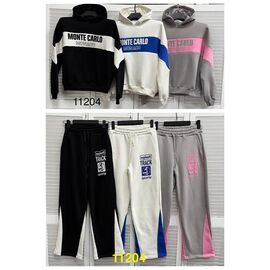 Костюм спортивний жіночий 11204 grey р.44-50 "LOOK" недорого оптом від прямого постачальника