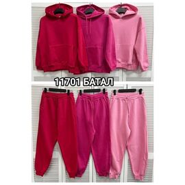 Костюм спортивний жіночий 11701 crimson р.52-58 "LOOK" недорого оптом від прямого постачальника