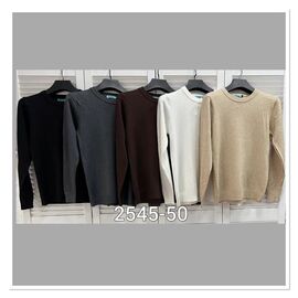 Светр чоловічий 2545-50 beige р.M-L "LOOK" недорого оптом від прямого постачальника
