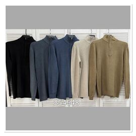 Светр чоловічий 254548 d.beige р.M-L "LOOK" недорого оптом від прямого постачальника