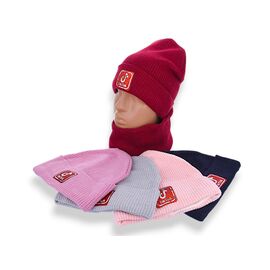 Комплект дитячий на дівчинку Y938-2 mix р.48-52 "Red Hat" недорого оптом від прямого постачальника