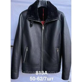 Куртка чоловіча зимова, екошкіра на хутрі розміри 48-60 "R-RLX" недорого від прямого постачальника