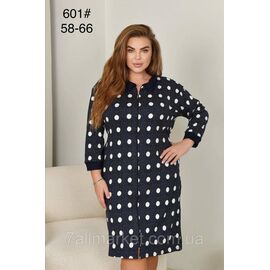 Фотография Халат женский домашний на молнии/с начёсом/батал размер 58-66 "FLOWER" недорого от прямого поставщика