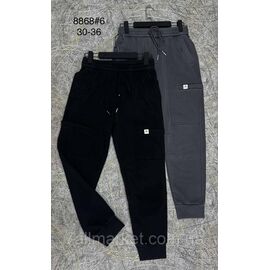 Спортивні штани чоловічі, на манжеті розміри 30-36 (2 кв) "PROSTOMEN" недорого від прямого постачальника