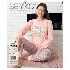 Фотография Пижама женская 69663 peach р.S-XL "DONELLA" недорого оптом от прямого поставщика