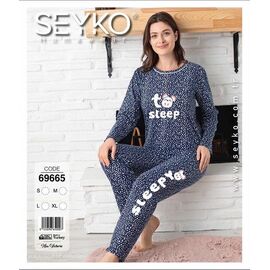 Фотография Пижама женская 69665 navy р.S-XL "DONELLA" недорого оптом от прямого поставщика