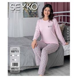 Піжама жіноча 69711 pink р.S-XL "DONELLA" недорого оптом від прямого постачальника