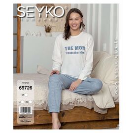 Піжама жіноча 69726 white р.S-XL "DONELLA" недорого оптом від прямого постачальника