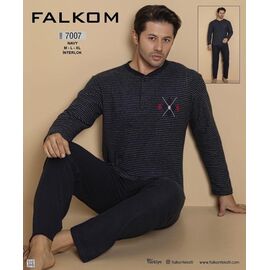 Фотография Пижама мужская 7007 navy р.M-XL "DONELLA" недорого оптом от прямого поставщика