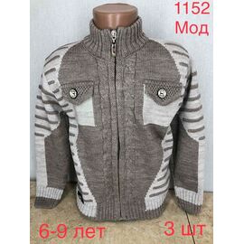 Кофта дитяча тепла на хлопчика ND270-1152 grey р.6-9 "EMRE" недорого оптом від прямого постачальника