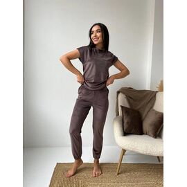 Комплект жіночий 1175 brown р.42-56 "BONJOUR" недорого оптом від прямого постачальника