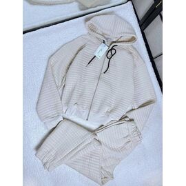 Фотография Костюм женский 1557 beige р.42-48 "BONJOUR" недорого оптом от прямого поставщика