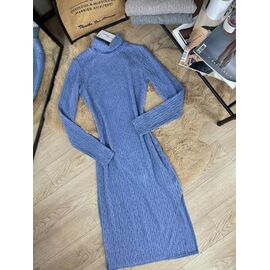 Плаття жіноче 1569 blue р.42-48 "BONJOUR" недорого оптом від прямого постачальника