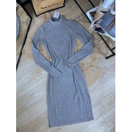 Плаття жіноче 1569 grey р.42-48 "BONJOUR" недорого оптом від прямого постачальника