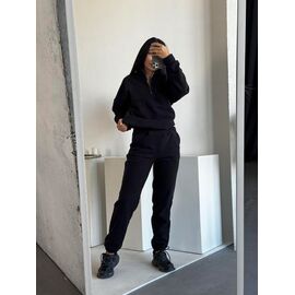 Фотография Костюм женский тёплый 2478-5169 black р.42-52 "BONJOUR" недорого оптом от прямого поставщика