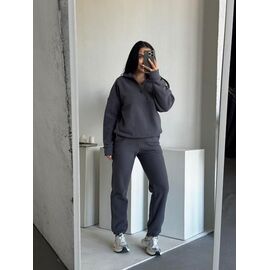 Фотография Костюм женский тёплый 2478-5169 grey р.42-52 "BONJOUR" недорого оптом от прямого поставщика