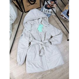 Куртка жіноча демісезонна 302 l.beige р.S-L "BONJOUR" недорого оптом від прямого постачальника