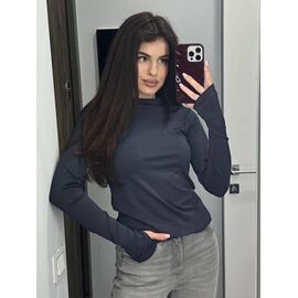 Фотография Свитер женский 5134 d.grey р.42-46 "BONJOUR" недорого оптом от прямого поставщика