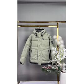 Фотография Курка детская зимняя на мальчика 25019 grey р.152-170 "Delfinka" недорого оптом от прямого поставщика