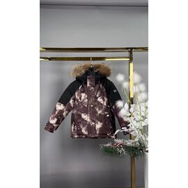 Фотография Курка детская зимняя на мальчика A603 brown р.98-122 "Delfinka" недорого оптом от прямого поставщика