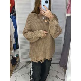 Фотография Худи женское 5528 brown р.one size "Karon" недорого оптом от прямого поставщика