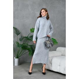 Фотография Костюм женский тёплый 8097 grey р.42-46 "Karon" недорого оптом от прямого поставщика