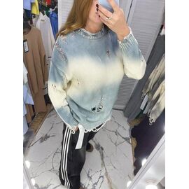 Фотография Худи женское 5570 l.blue р.one size "Karon" недорого оптом от прямого поставщика