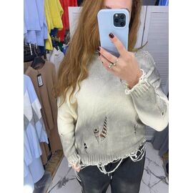 Фотография Худи женское 5570 grey р.one size "Karon" недорого оптом от прямого поставщика