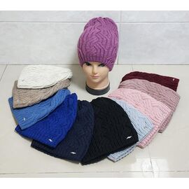 Фотография Шапка зимняя женская SV1002 mix р.56-59 "WHITE" недорого оптом от прямого поставщика