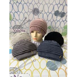 Фотография Шапка зимняя женская SV1003 mix р.56-58 "WHITE" недорого оптом от прямого поставщика