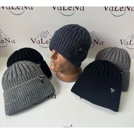 Фотография Шапка мужская зимняя SV1007 mix р.56-58 "WHITE" недорого оптом от прямого поставщика