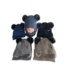 Фотография Комплект детский тёплый на мальчика SV1011 mix р.48-50 "WHITE" недорого оптом от прямого поставщика