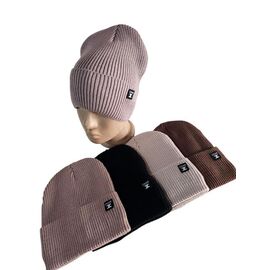 Фотография Шапка детская зимняя унисекс SV1032 mix р.55-57 "WHITE" недорого оптом от прямого поставщика