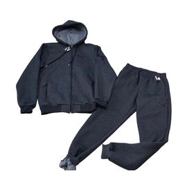 Костюм дитячий спортивний теплий на хлопчика SV1044 grey р.11-16 "WHITE" недорого оптом від прямого постачальника