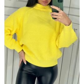 Фотография Свитер женский 4494 yellow р.one size "Lora" недорого оптом от прямого поставщика