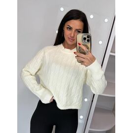 Фотография Свитер женский 53137 milk р.42-48 "Lora" недорого оптом от прямого поставщика