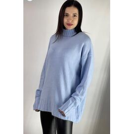 Фотография Свитер женский LR706 l.blue р.one size "Lora" недорого оптом от прямого поставщика