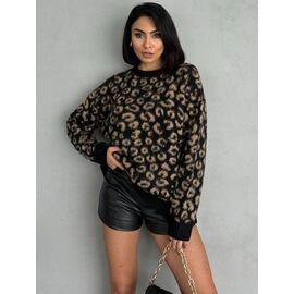 Фотография Свитер женский LR707 black р.one size "Lora" недорого оптом от прямого поставщика