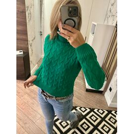 Фотография Свитер женский LR729 green р.46-48 "Lora" недорого оптом от прямого поставщика