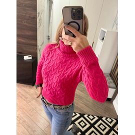 Фотография Свитер женский LR730 pink р.46-48 "Lora" недорого оптом от прямого поставщика