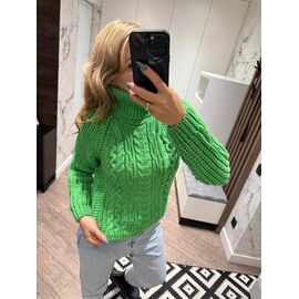 Фотография Свитер женский LR733 green р.44-46 "Lora" недорого оптом от прямого поставщика