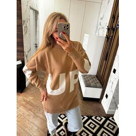 Фотография Свитер женский LR744 beige р.one size "Lora" недорого оптом от прямого поставщика