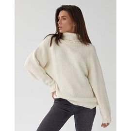 Фотография Свитер женский LR748 white р.42-48 "Lora" недорого оптом от прямого поставщика