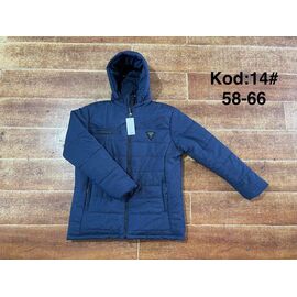 Фотография Куртка мужская зимняя A14-7 blue р.58-66 "Ayden" недорого оптом от прямого поставщика