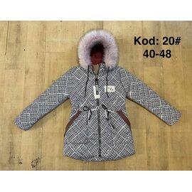 Фотография Курка детская зимняя на девочку A20 beige р.13-17 "Ayden" недорого оптом от прямого поставщика