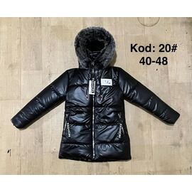 Фотография Курка детская зимняя на девочку A20 black р.13-17 "Ayden" недорого оптом от прямого поставщика