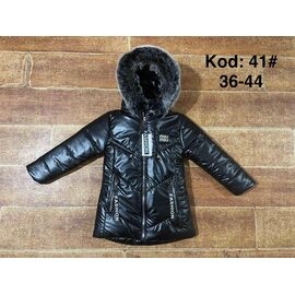 Фотография Курка детская зимняя на девочку A41 black р.9-13 "Ayden" недорого оптом от прямого поставщика