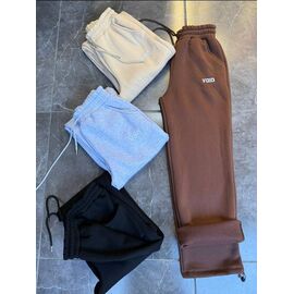 Фотография Штаны спортивные женские тёплые A189 grey р.S-XL "Acheal" недорого оптом от прямого поставщика