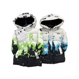 Фотография Курка детская зимняя на мальчика F350 white-green р.8-16 "Farbique" недорого оптом от прямого поставщика