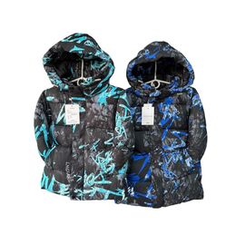 Фотография Курка детская зимняя на мальчика F383 black-l.blue р.120-160 "Farbique" недорого оптом от прямого поставщика